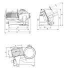 Αλλαντομηχανή Λεπίδα 220mm SMART 220 SRM-SMART 220